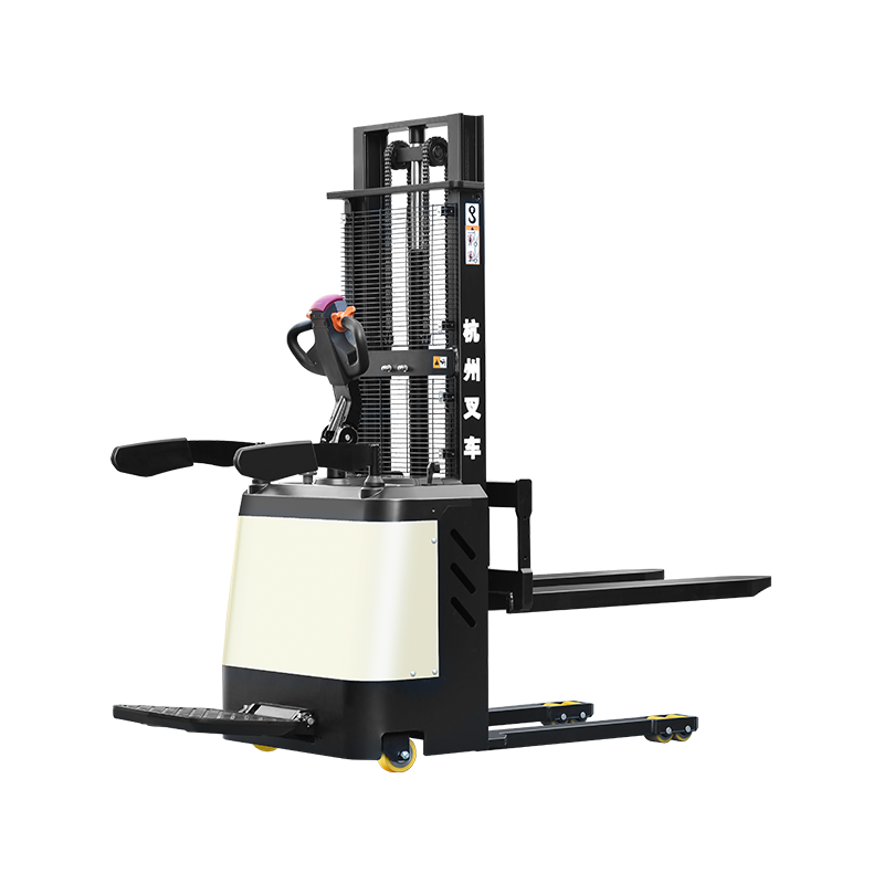 1,5 tuny Stand-on Electric Pallet Stacker Lift 3M
