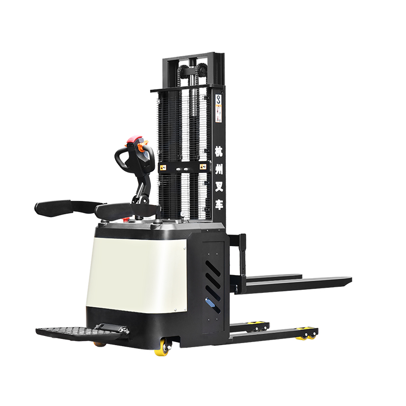 2 tuny Stand-on Electric Pallet Stacker Lift 3M